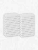 Home Labels Salon Towels for Hair Stylist, Pack of 24 - 16 x 26 inches - Ring Spun Hand Towels with Maximum Softness & Absorbency, 100% Cotton Hand Towel | Spa Towels | Facial Towels Bulk