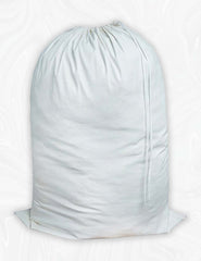 Home Labels Cotton Laundry Bag – 2 Pack, Natural, 30”x 40” – Commercial Grade 100% Cotton, Designed for Heavy Duty Use, College Laundry Bags, Laundromat and Household Storage – Ivory