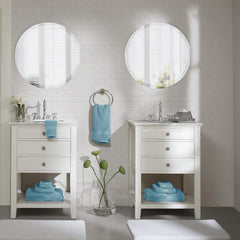 Home Labels 8 Pack Bath Towel Set Aqua for Kitchen and Bath - Premium 600 GSM 100% Ring-Spun Cotton 2 Bath Towels, 2 Hand Towels & 4 Washcloths - Quick Dry - Highly Absorbent - Perfect for Daily Use