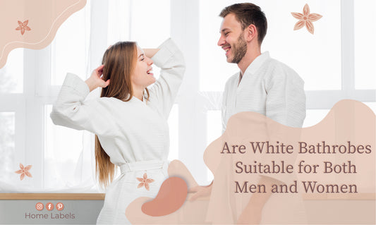 Are White Bathrobes Suitable for Both Men and Women?