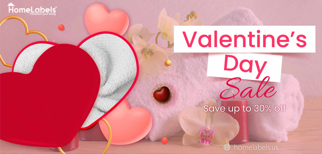 Valentine's Day: 30% Off Luxe Towels & Bedding