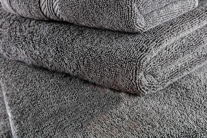  Black - Bath Washcloths / Bathroom Towels: Home & Kitchen