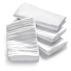 Home Labels Kitchen Flour-Sack Towels, Pack of 12 Towels - 28 x 28 Inches, 100% Pure Ring Spun Cotton, Hand Towels, Multi-Purpose, Highly Absorbent